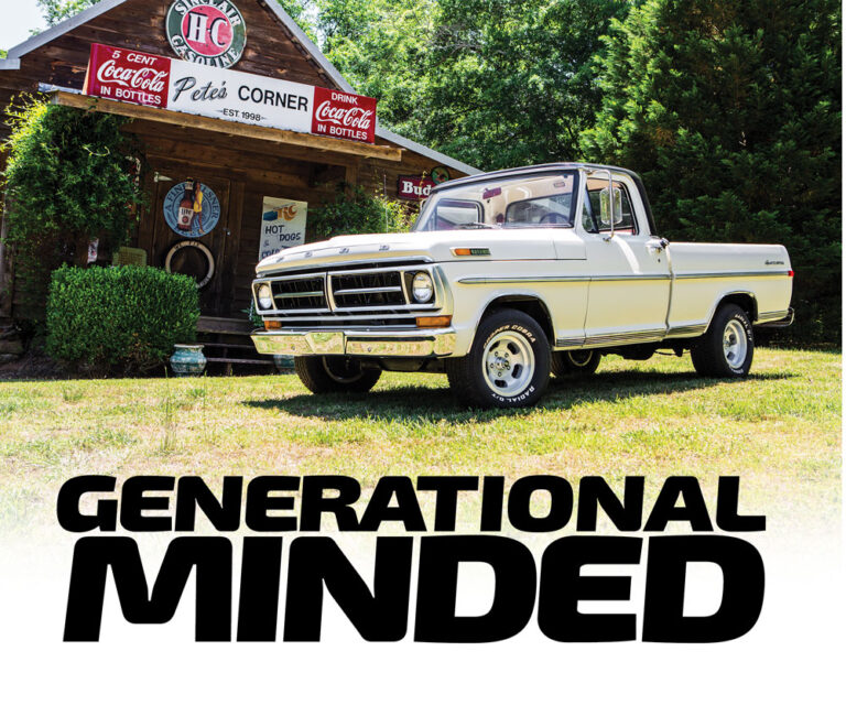 Ford F-100 Sport Custom: Obnova rodinného dědictví